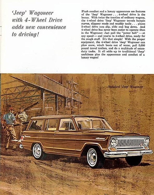 1966 Jeep Wagoneer Brochure Page 7
